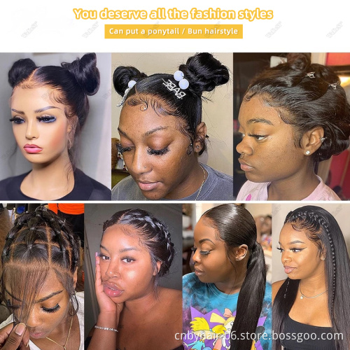 wholesale 180% 250% Transparent Hd Lace Front Wigs,Hd Lace Full Lace Brazilian Wigs,wholesale Virgin Wigs Hd Lace Pre Plucked